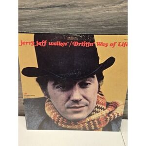 Jerry Jeff Walker Driftin Way Of Life w/ Insert 1969 Vanguard Record LP